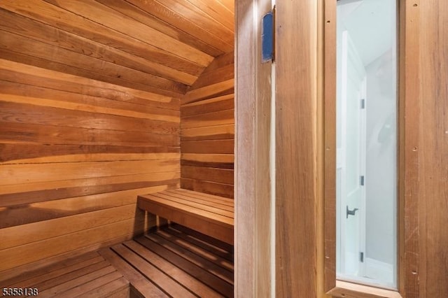 19 Village Way Unit 7H, Vernon Twp, NJ 07462 - sauna / steam room with wooden walls