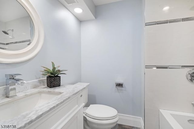 19 Village Way Unit 7H, Vernon Twp, NJ 07462 - full bath with toilet and vanity