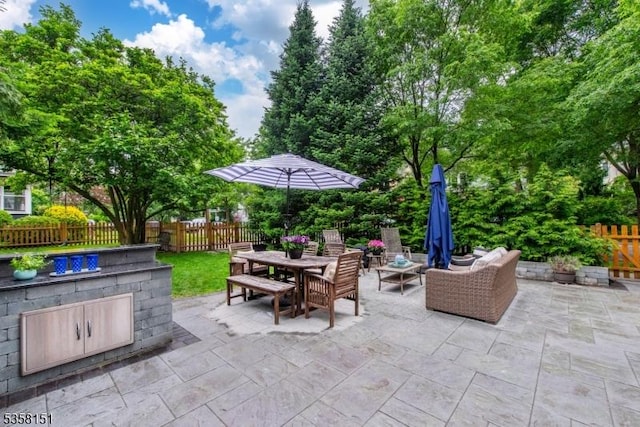 132 Linden Ave, Glen Ridge Boro Twp, NJ 07028 - view of patio / terrace with outdoor dining space