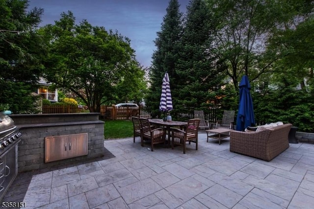 132 Linden Ave, Glen Ridge Boro Twp, NJ 07028 - view of patio featuring outdoor dining space