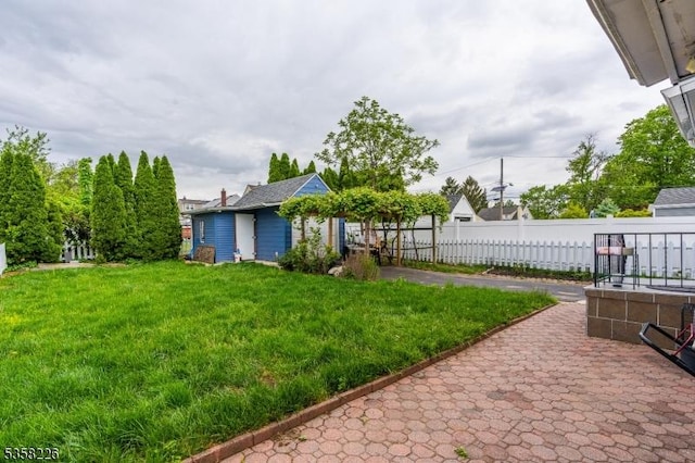 view of yard