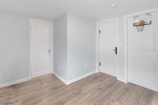 227 N Center St, City Of Orange Twp, NJ 07050 - unfurnished bedroom featuring light wood-type flooring and baseboards