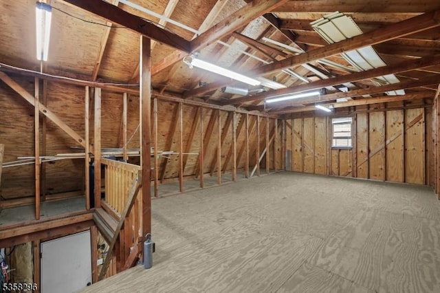25 Hunter St, Roxbury Twp, NJ 07876 - view of unfinished attic