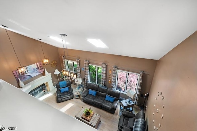 67 Brookwood Rd, Byram Twp, NJ 07874 - living area with wood finished floors