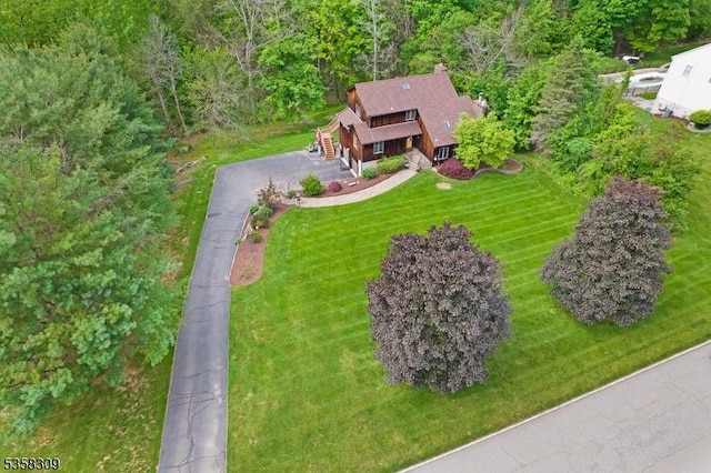 67 Brookwood Rd, Byram Twp, NJ 07874 - view from above of property