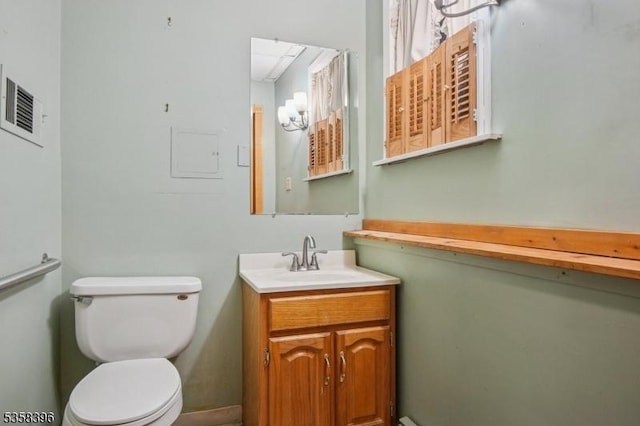 91 Hillcrest Rd, Warren Twp, NJ 07059 - bathroom with toilet and vanity