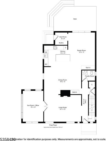 floor plan / room layout
