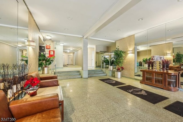 view of community lobby