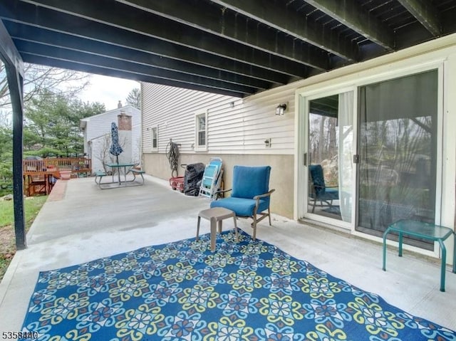 view of patio