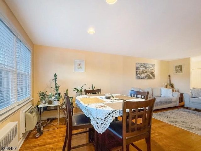 24 Hutton Ave Unit 75, West Orange Twp, NJ 07052 - dining room with light wood finished floors and radiator