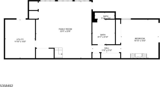 1178 Johnston Dr, Watchung Boro, NJ 07069 - home floor plan