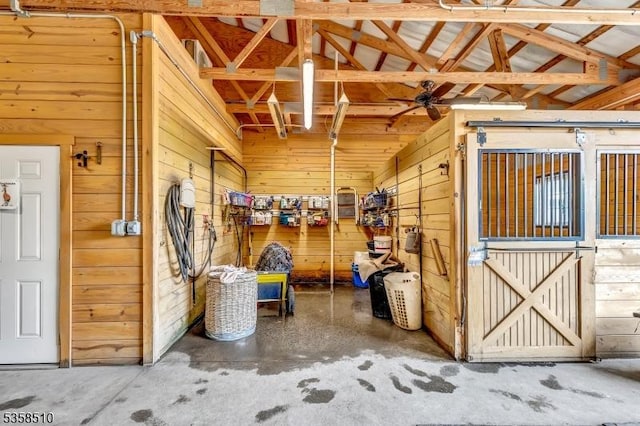 view of stable