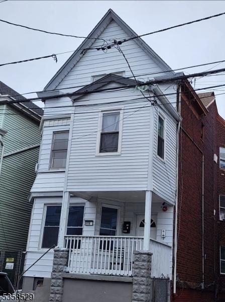 818 E 19th St, Paterson City, NJ 07501 - view of front of property with covered porch