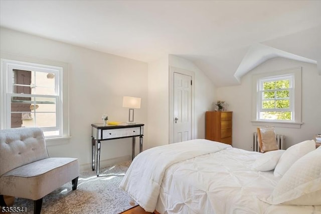 22 Bailey Rd, Millburn Twp, NJ 07041 - bedroom featuring lofted ceiling