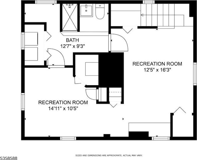 floor plan / room layout