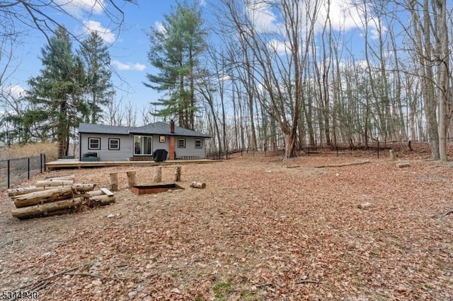 620 Hemlock Rd, Hampton Twp, NJ 07860 - view of yard