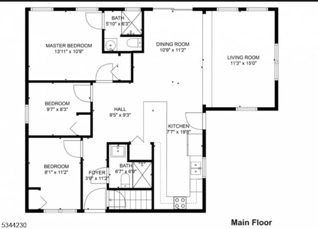 620 Hemlock Rd, Hampton Twp, NJ 07860 - floor plan / room layout