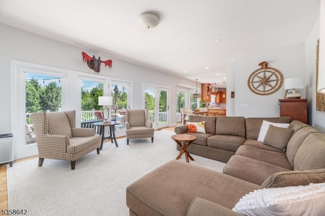 11 Brookside Dr, Peapack Gladstone Boro, NJ 07934 - view of living room