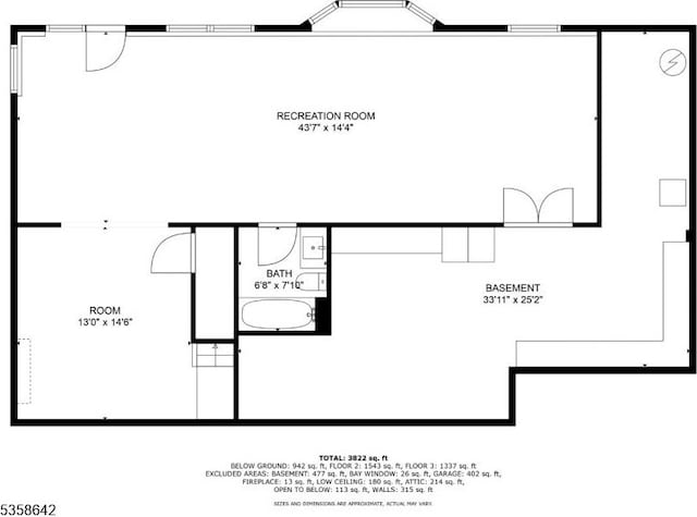 11 Brookside Dr, Peapack Gladstone Boro, NJ 07934 - home floor plan