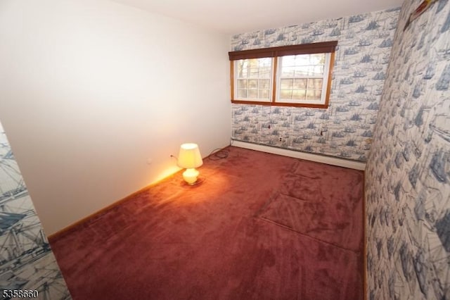 293 Oak Ridge Rd, Clark Twp, NJ 07066 - spare room featuring carpet and baseboards