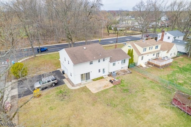 293 Oak Ridge Rd, Clark Twp, NJ 07066 - aerial perspective of suburban area