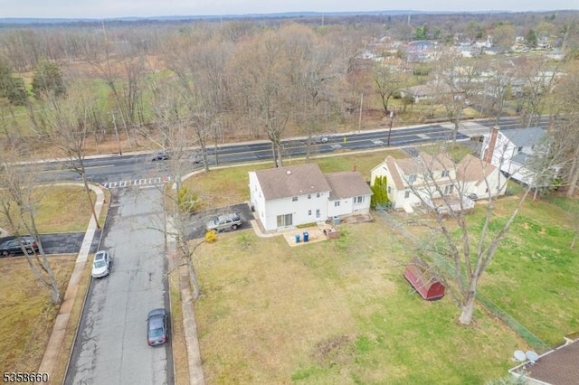 293 Oak Ridge Rd, Clark Twp, NJ 07066 - view from above of property with a forest