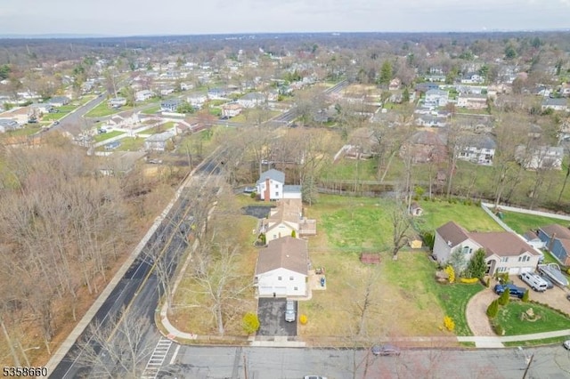 293 Oak Ridge Rd, Clark Twp, NJ 07066 - aerial view of property and surrounding area with nearby suburban area