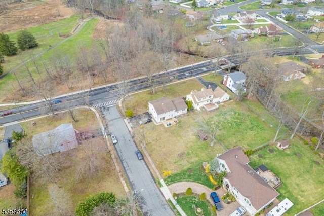 293 Oak Ridge Rd, Clark Twp, NJ 07066 - aerial overview of property's location featuring nearby suburban area