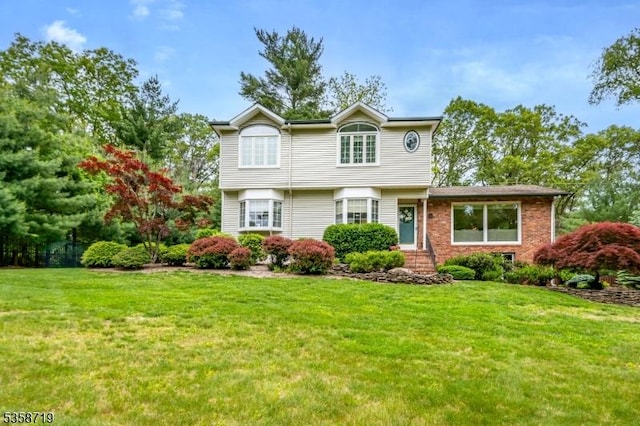 4-A Southview Rd, Randolph Twp, NJ 07869 - colonial inspired home featuring a front lawn and brick siding