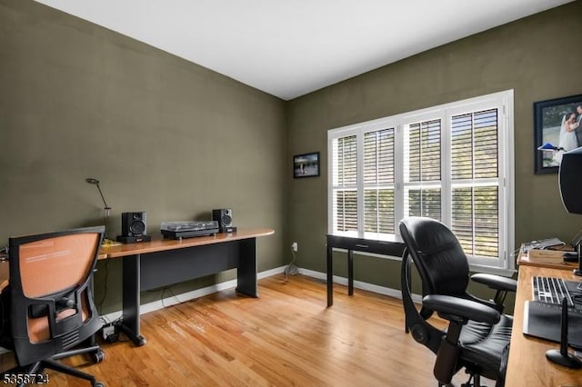9 Blue Bird Ct, Randolph Twp, NJ 07869 - office featuring wood finished floors and baseboards