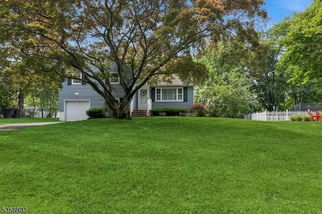 457 Valley Rd, Long Hill Twp, NJ 07933 - obstructed view of property featuring asphalt driveway and a garage
