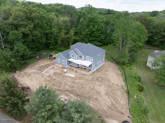 1 Lourdes Ct, Andover Twp, NJ 07821 - view of subject property featuring a forest