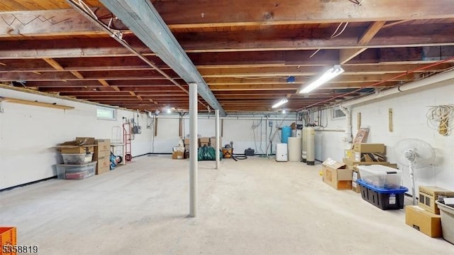 6 County Road 579, East Amwell Twp, NJ 08551 - below grade area with gas water heater