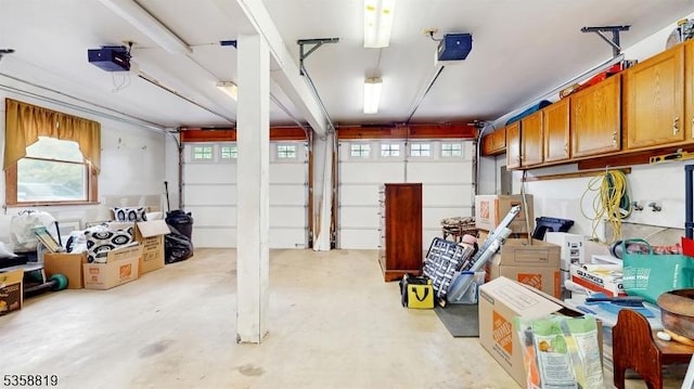 6 County Road 579, East Amwell Twp, NJ 08551 - garage featuring a garage door opener