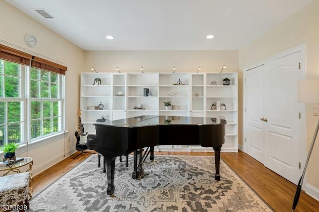 1364 Springfield Ave, New Providence Boro, NJ 07974 - living area featuring wood finished floors and recessed lighting