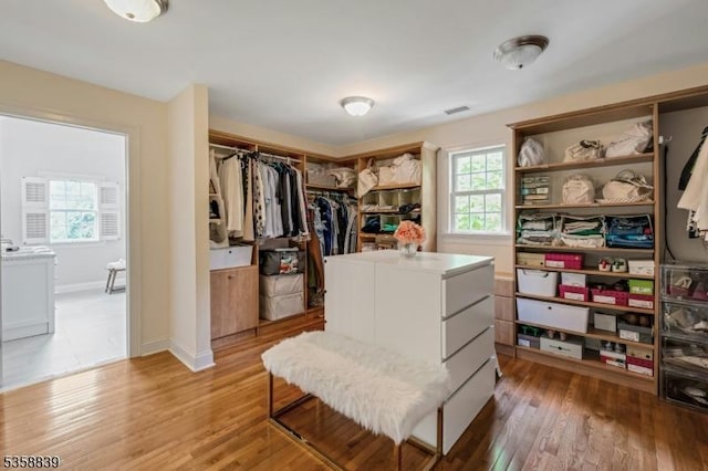 1364 Springfield Ave, New Providence Boro, NJ 07974 - walk in closet featuring light wood-style flooring