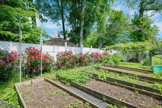 1364 Springfield Ave, New Providence Boro, NJ 07974 - view of yard with a garden
