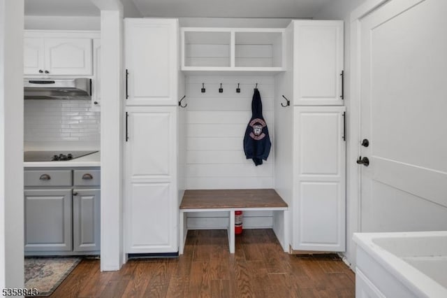6 Ironia Rd, Chester Twp, NJ 07836 - mudroom with dark wood-type flooring