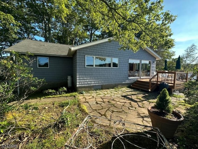 120 Island Rd, Vernon Twp, NJ 07422 - back of house featuring a patio and a deck