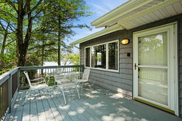 120 Island Rd, Vernon Twp, NJ 07422 - deck featuring outdoor dining area