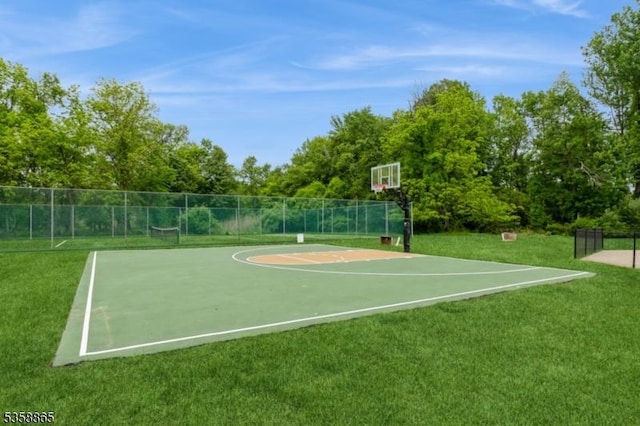 182 Dakota Dr, Andover Twp, NJ 07848 - view of sport court with community basketball court
