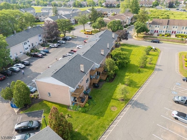 1068 Robin Rd, Hillsborough Twp, NJ 08844 - aerial perspective of suburban area