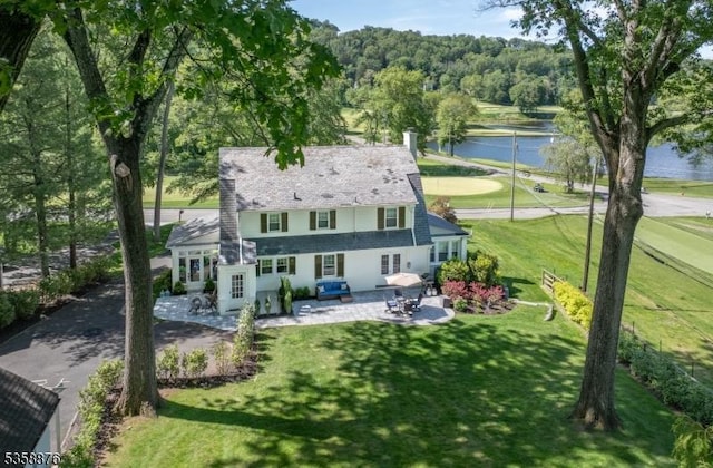 1 Spring Brook Rd, Morris Twp, NJ 07960 - view of subject property featuring a nearby body of water
