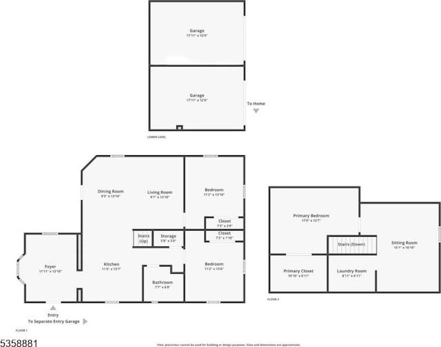 74-76 Watsessing Ave, Belleville Twp, NJ 07109 - property floor plan