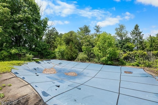 705 Warren Glen Rd, Greenwich Twp, NJ 08804 - view of home's community featuring fence, a swimming pool, and a patio