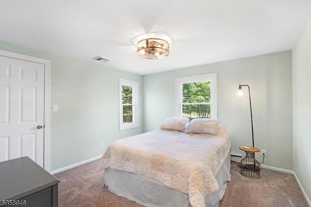 3 Raritan Ave, Roxbury Twp, NJ 07852 - carpeted bedroom featuring baseboards and baseboard heating