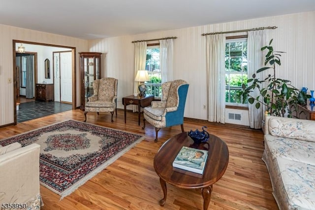 434 Bellemead Griggstown Rd, Montgomery Twp, NJ 08502 - living area with healthy amount of natural light and wood finished floors
