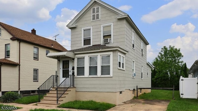 118 S 7th Ave, Manville Boro, NJ 08835 - view of front of property featuring cooling unit