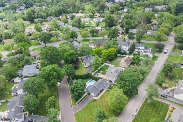 110 William St, Clark Twp, NJ 07066 - aerial view of property and surrounding area featuring nearby suburban area