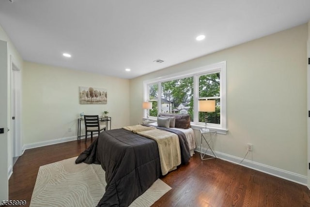 22 Race St, Nutley Twp, NJ 07110 - bedroom with wood finished floors, baseboards, and recessed lighting